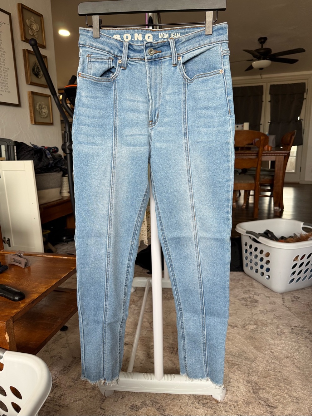 S.O.N.G. Light Blue High-Rise Skinny Jeans